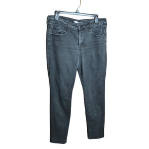 Old Navy Pop Icon Skinny Black Jeans Size 12 Long